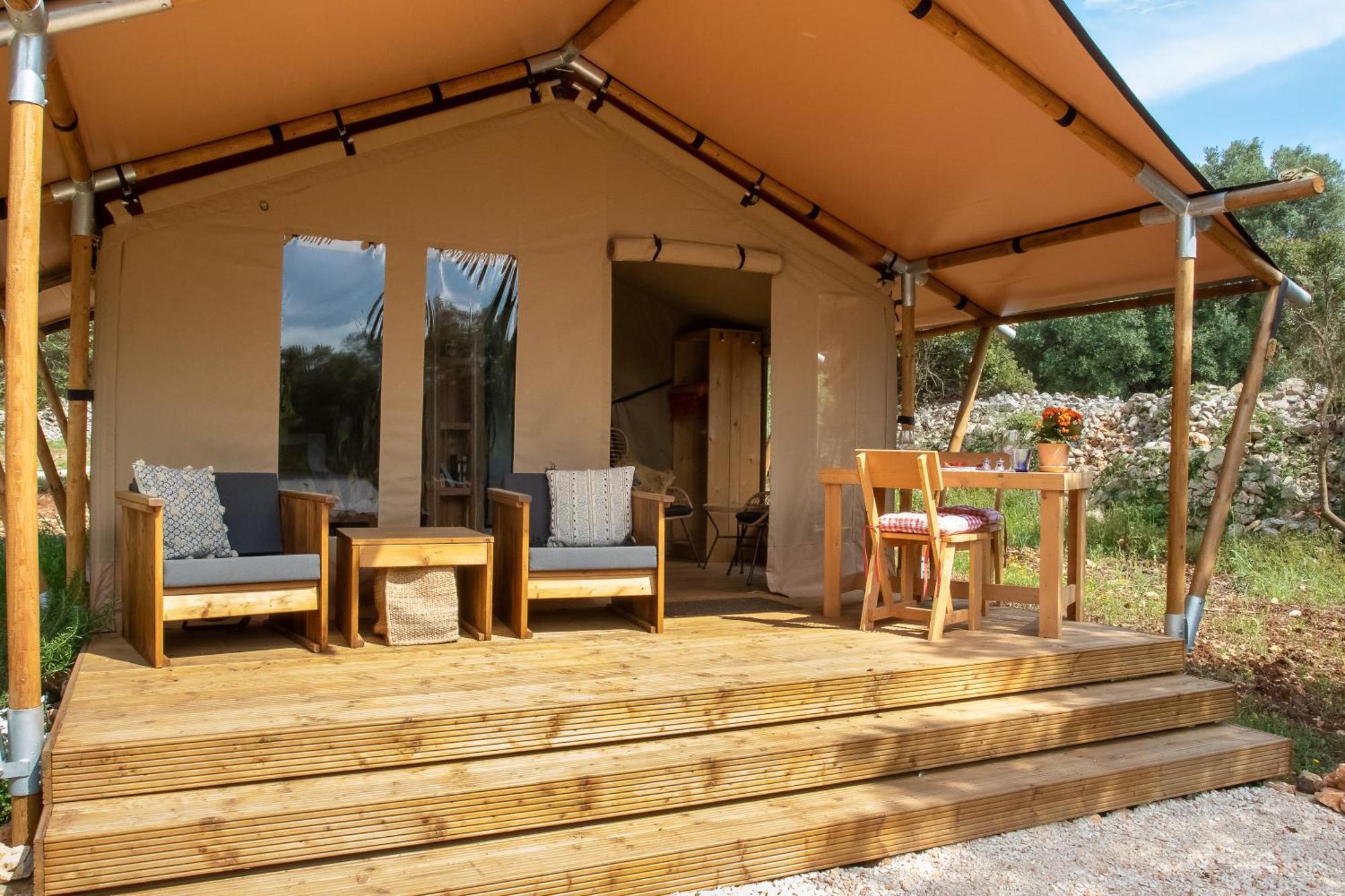Domus Olea Glamping 호텔 세글리에 메사피카 외부 사진